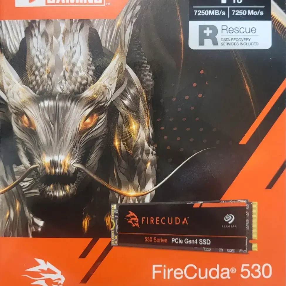 씨게이트 파이어쿠다 SSD 4TB (FireCuda 530) (새상품)