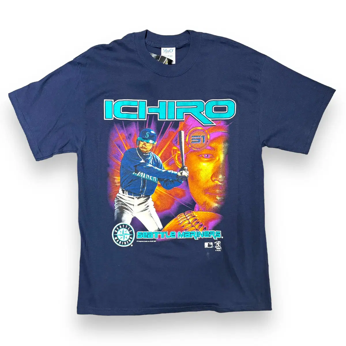 MLB Ichiro Printed Short Sleeve T-Shirt