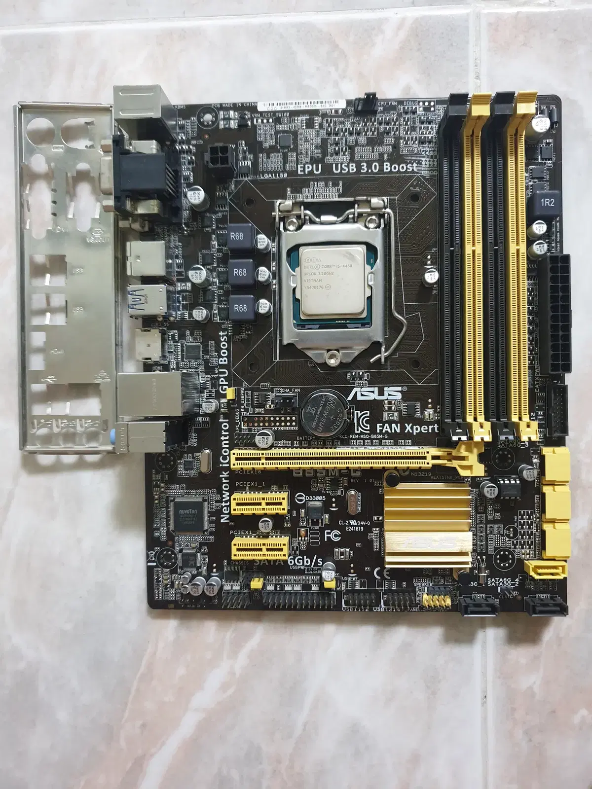 i5 4460 asus b85m ram16g ssd120g 8.5만원