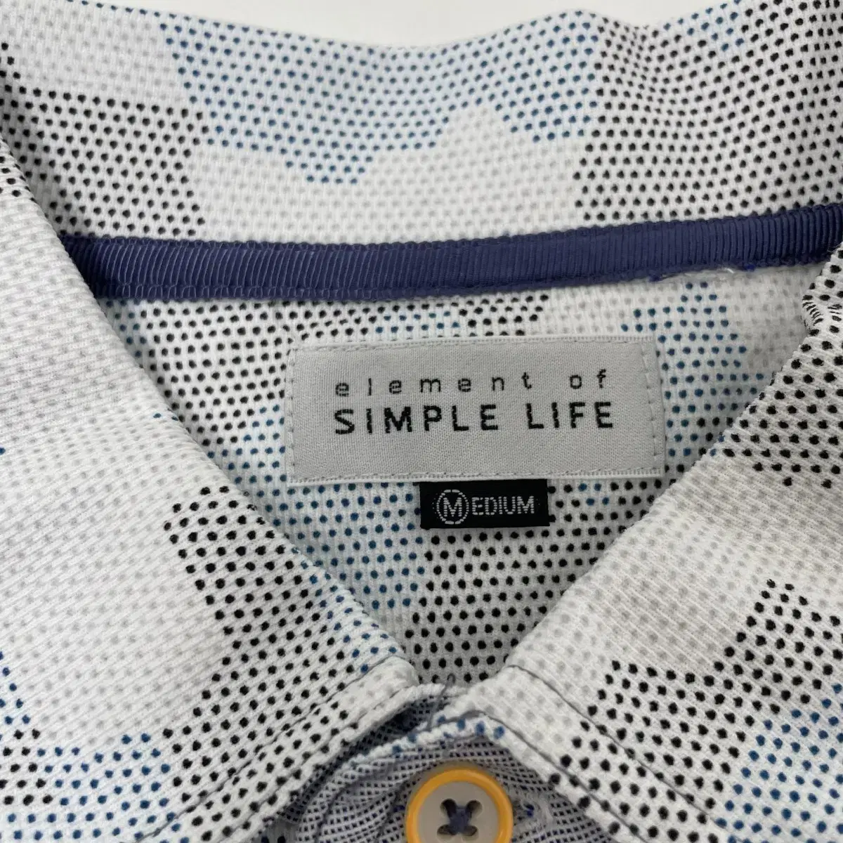 Simple Life 카모 반팔 셔츠