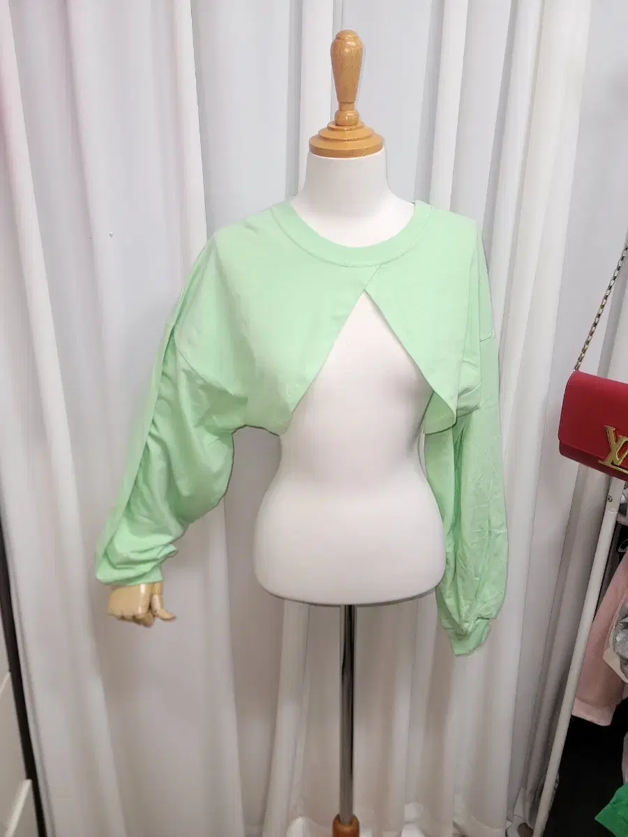 Puff Bolero Cardigan Long Sleeve