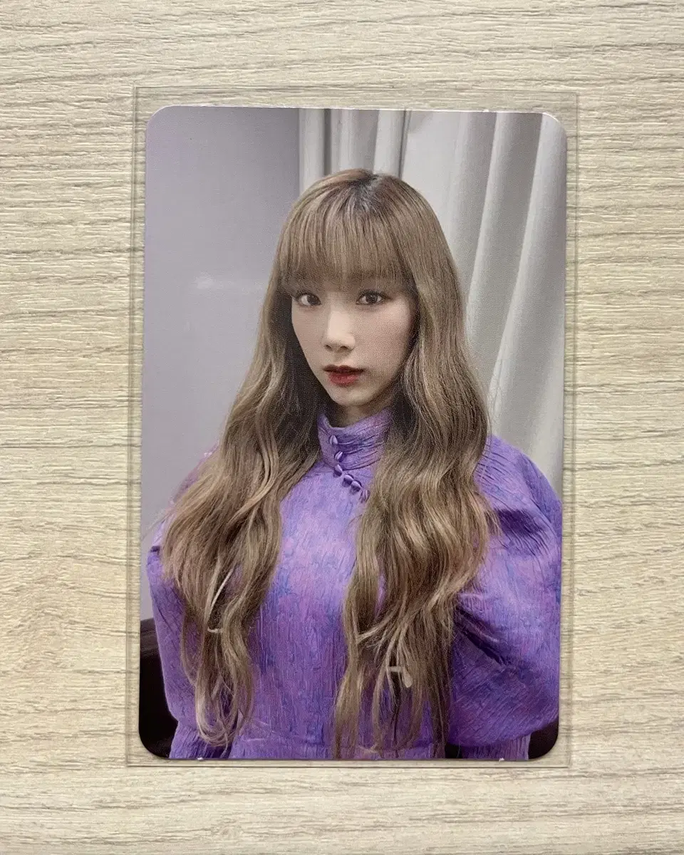 girls generation taeyeon photocard poses repack alpo wts