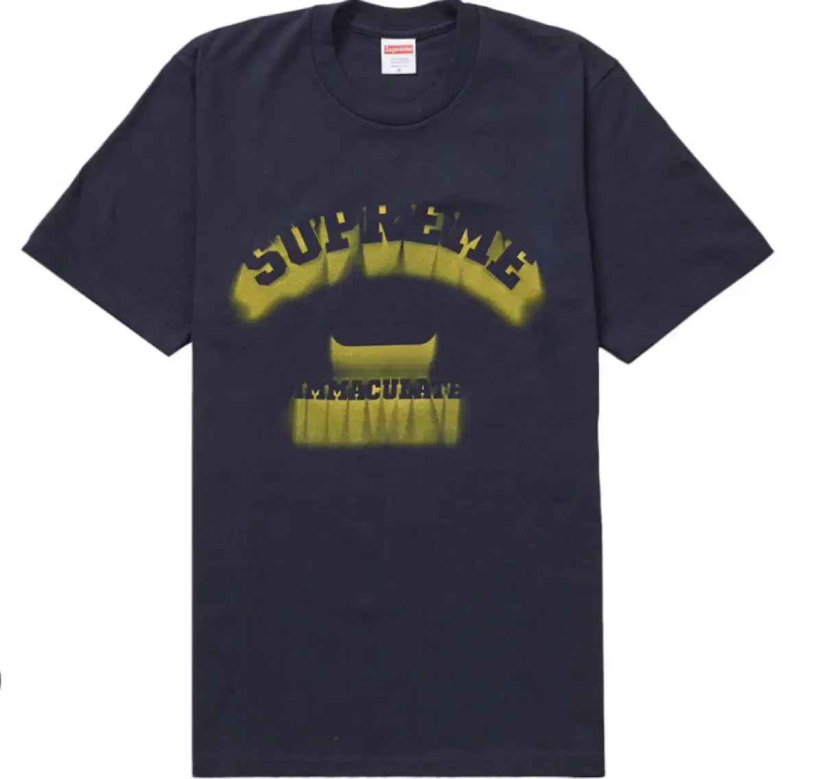 Supreme Shadow T-Shirt Navy M