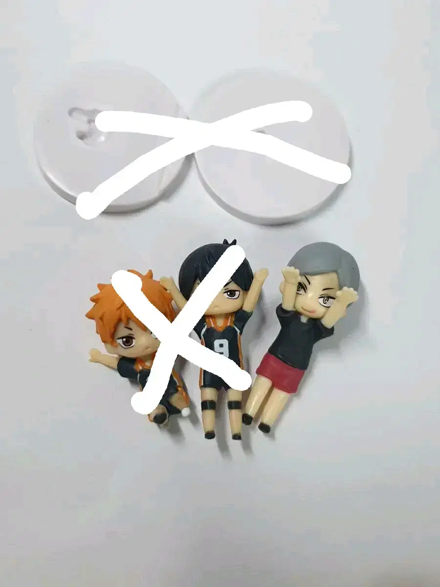 Haikyuu Gacha Figures Desktop Collection hinata Kageyama Leef