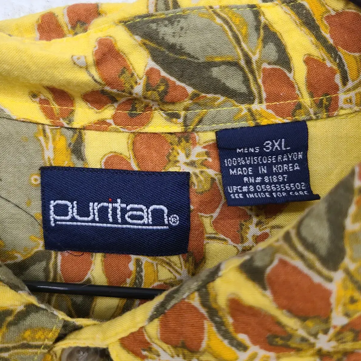 [120/4XL] puritan 하와이안 셔츠