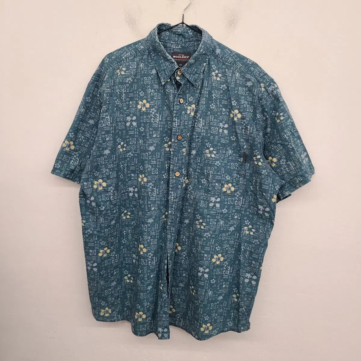 [110/XXL] Woolrich Hawaiian Shirt