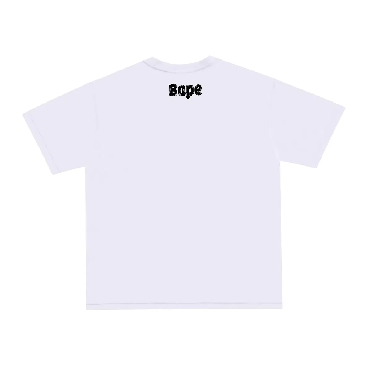 {새상품}베이프 카모 반팔티셔츠 #D030 화이트레드 BAPE