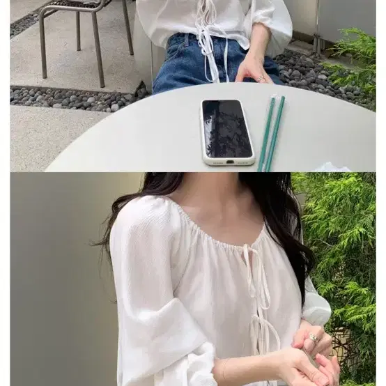 온트 무드 블라우스 ownt Mood blouse