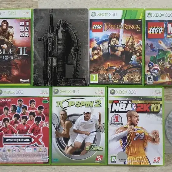 XBOX360 게임(하위호환),키넥트게임,신형250기가하드 판매합니다.