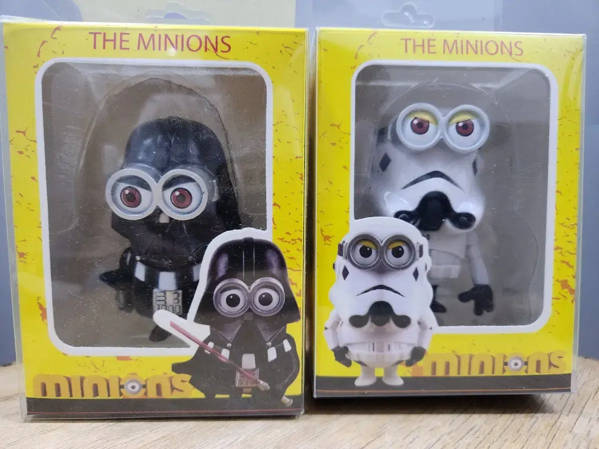 Minions Darth Vader & Stormtrooper Figures