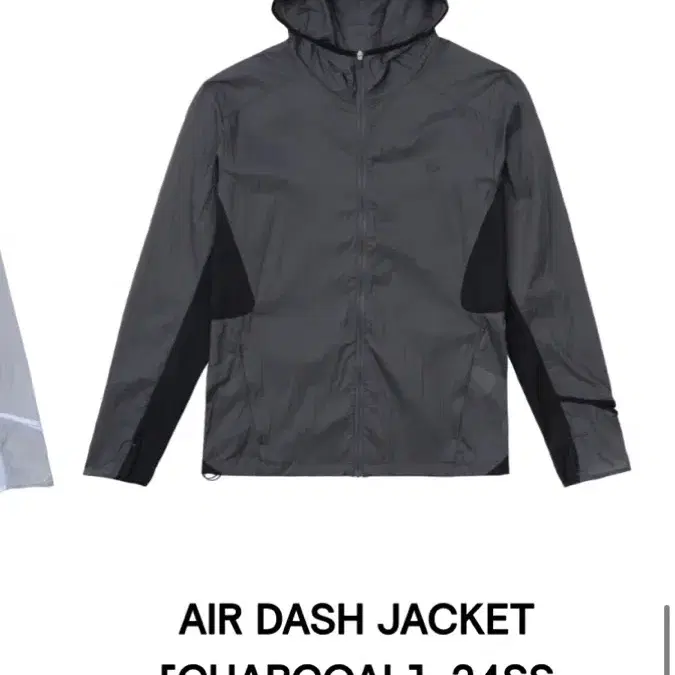 산산기어 에어 대쉬 자켓 air dash jacket charcoal