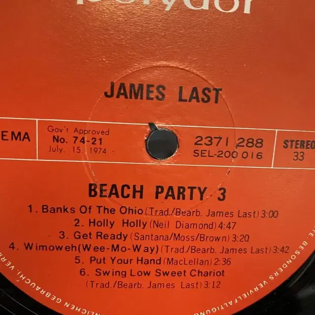 BEACHPARTY 3 LP / C1342