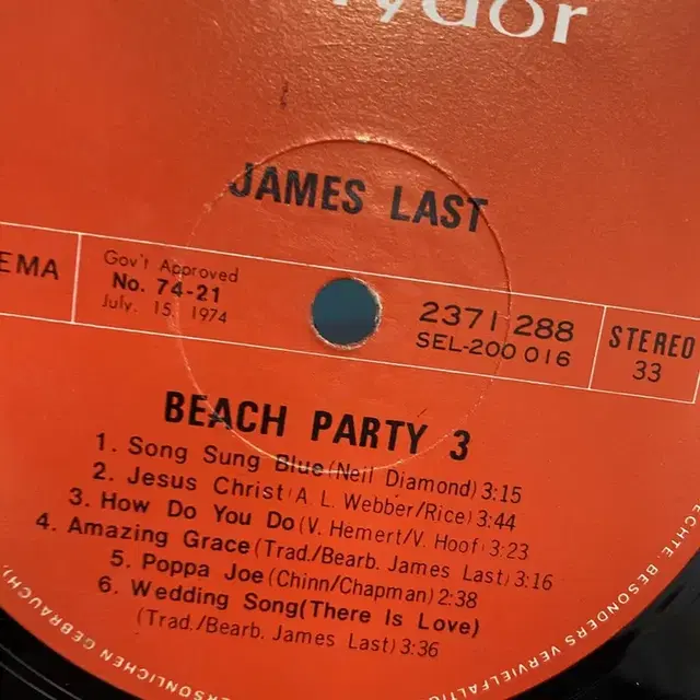 BEACHPARTY 3 LP / C1342