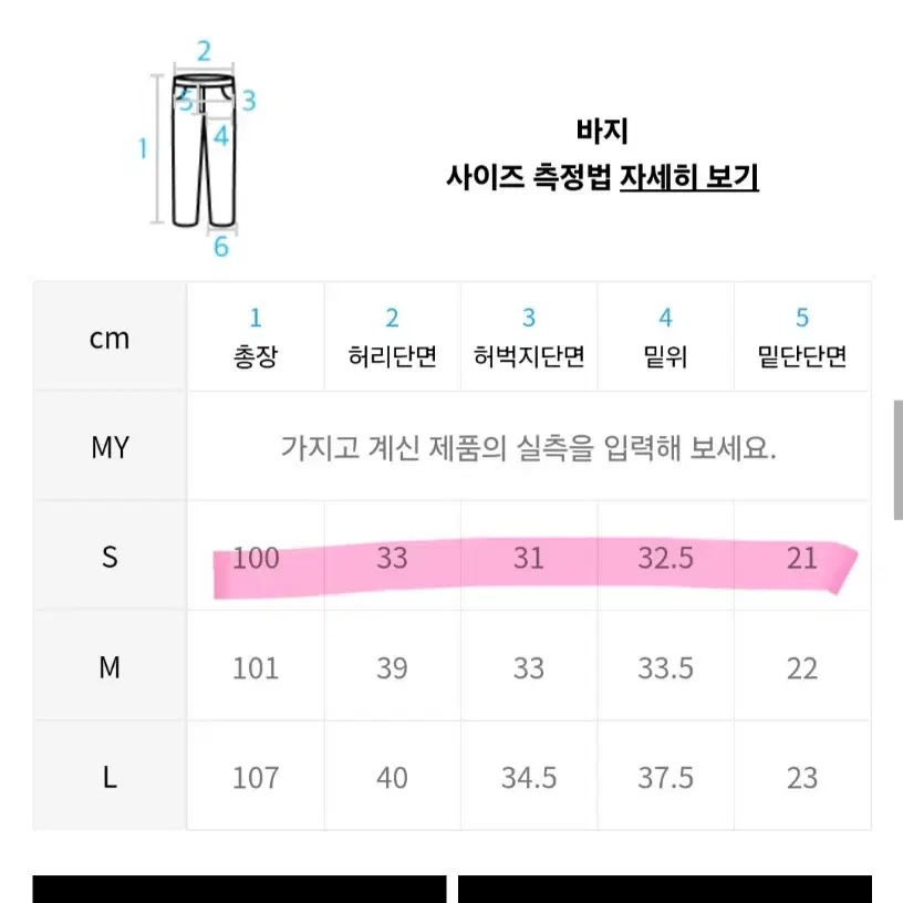 RDVZ(알디브이제트) 스티치 포인트 데님 팬츠 s