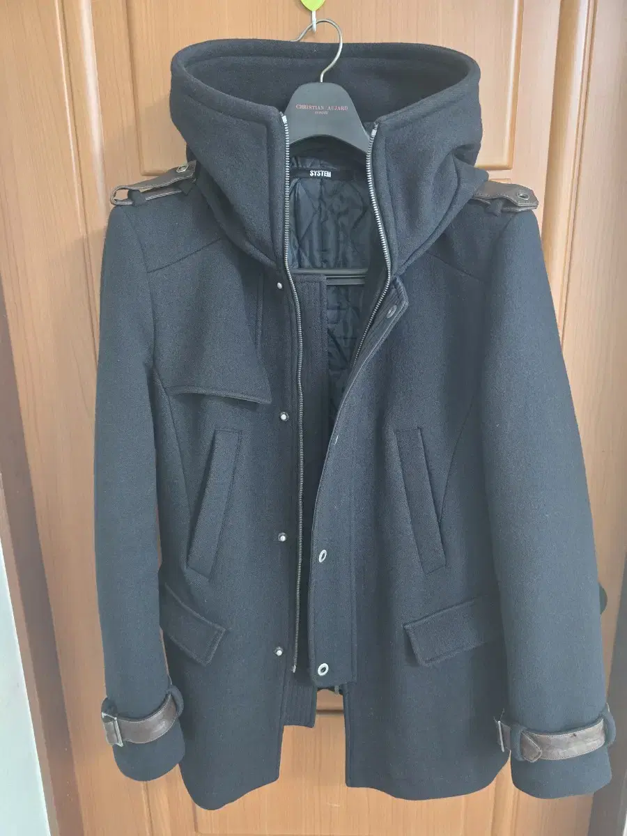 SystemHomme King Hooded Coat100