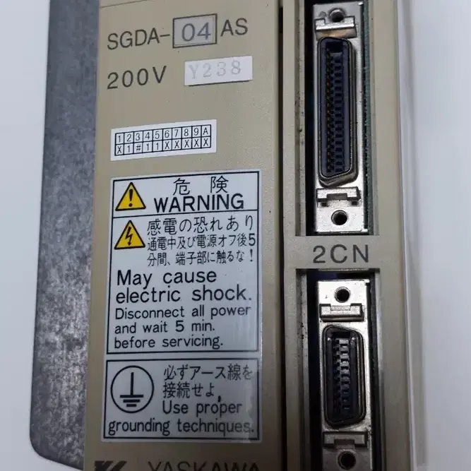 Yaskawa SGDA-04ASY238 ServoPack 야스카와 서보팩