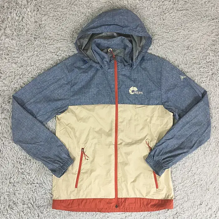 NEPA Spring-Summer Windbreaker Jacket with Detachable Hood 95