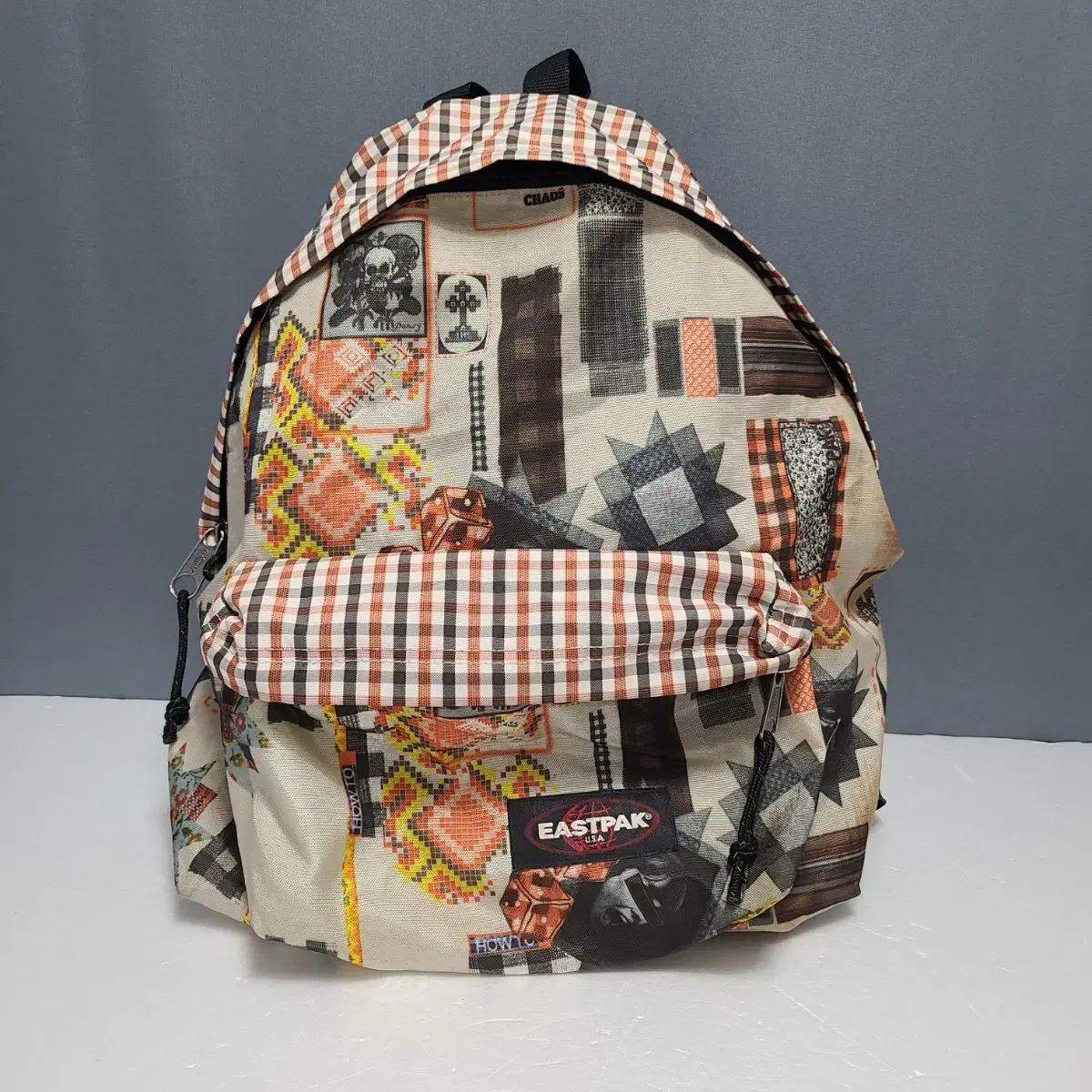 Eastbag Pattern Backpack ㅡ1219