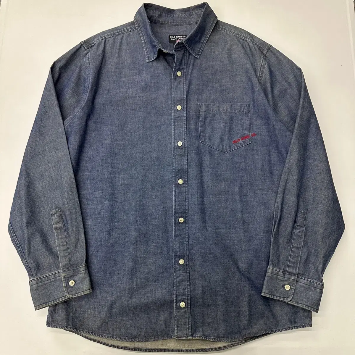 Polo Polo Jins 00s Oversized Denim Shirt