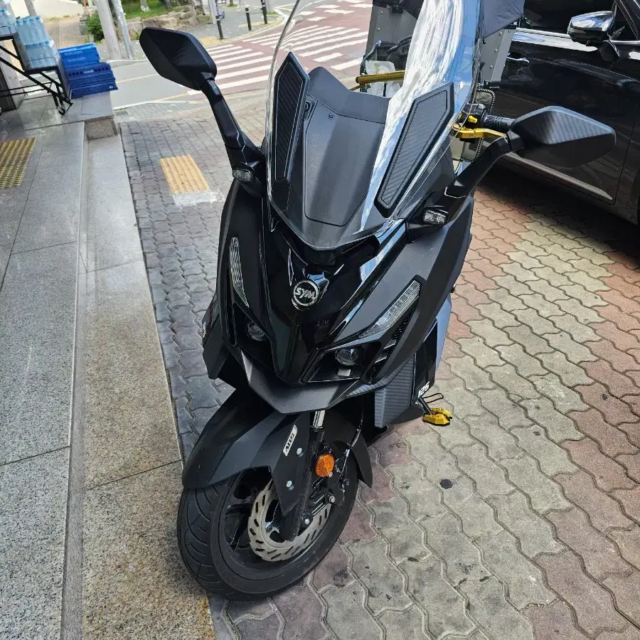 SYM 크루심알파125cc 24년식 배달 풀세팅 풀옵션 판매합니다