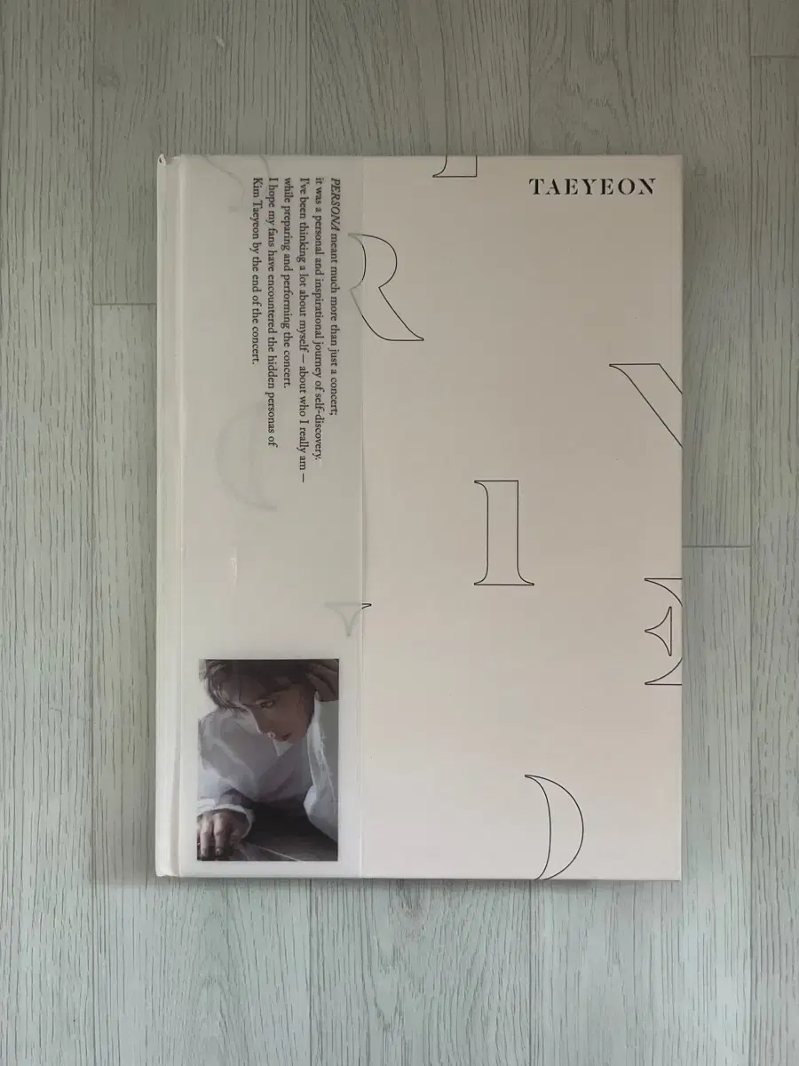 Taeyeon Persona photobook Concert Merchandise