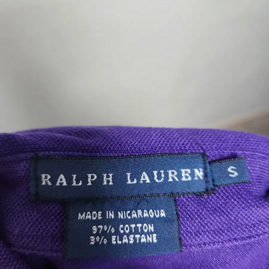 S 44/슬림55 랄프로렌 RALPH LAUREN 멀티포니 카라티셔츠