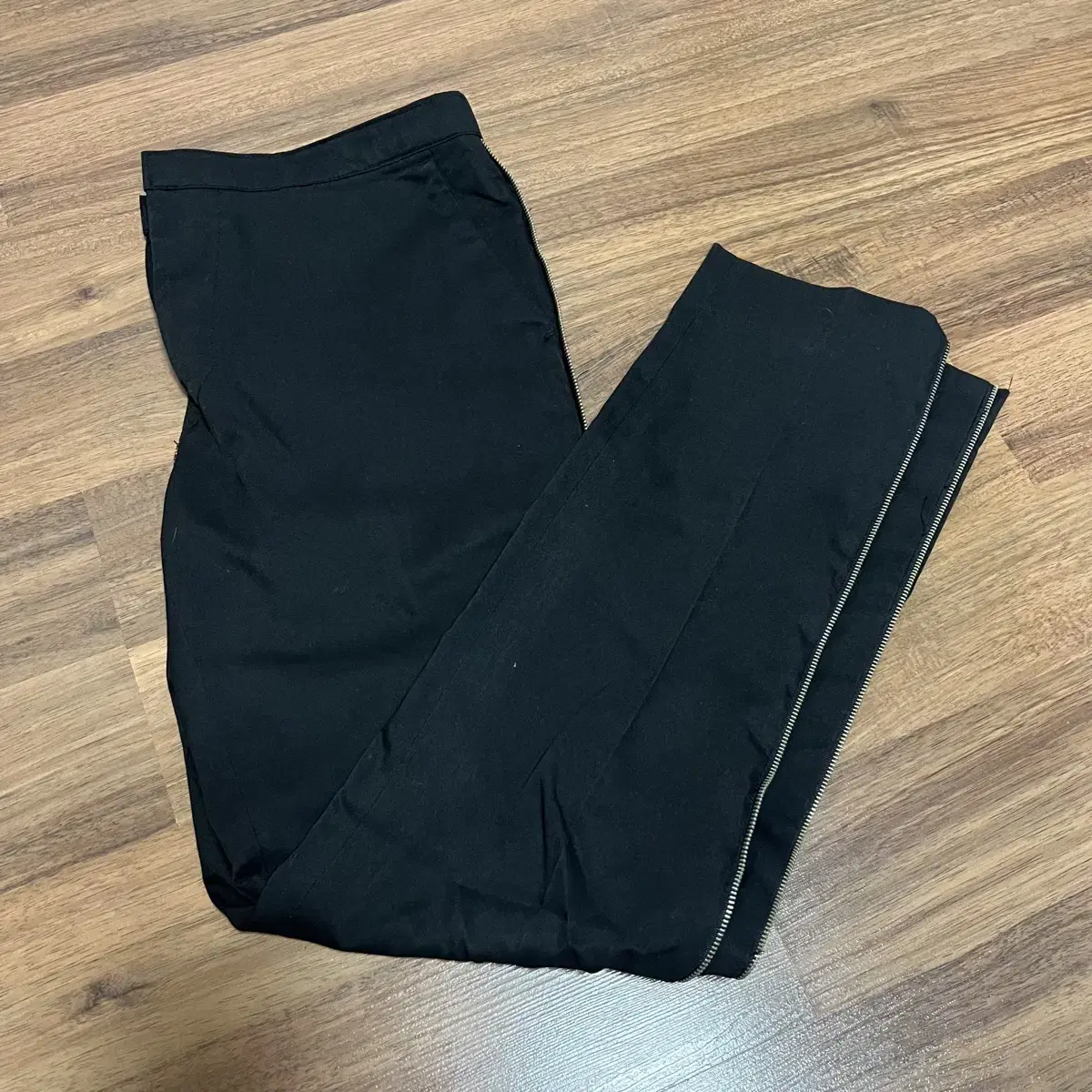 Unique Slacks with Side Zipper(30)