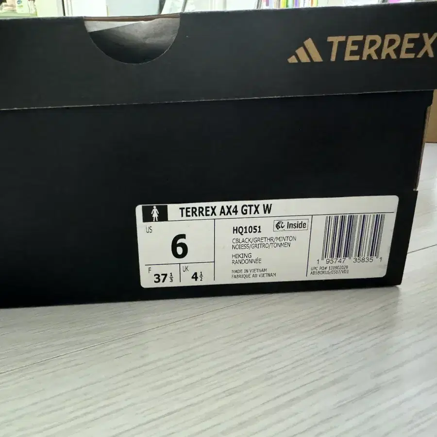 아디다스 terrex ax4 gtx (US6)