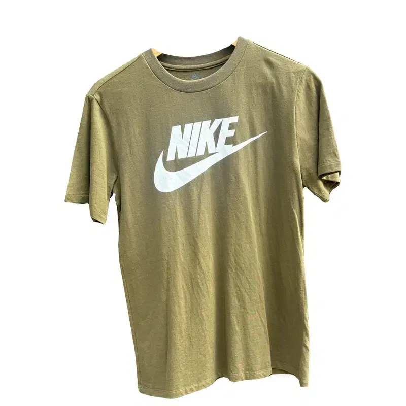 Nike Nike Basic Logo Khaki Short-Sleeved Tee