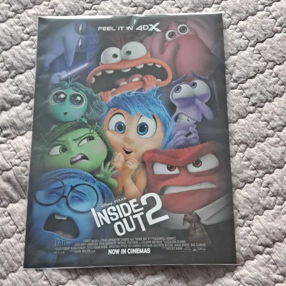 Inside Out 2 4DX poster