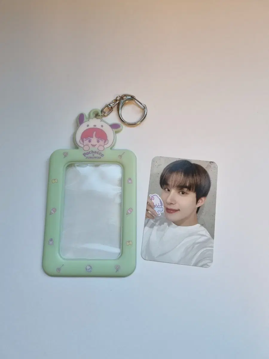 NCT 127 jungwoo San Rio Pochaco Photocard Holder