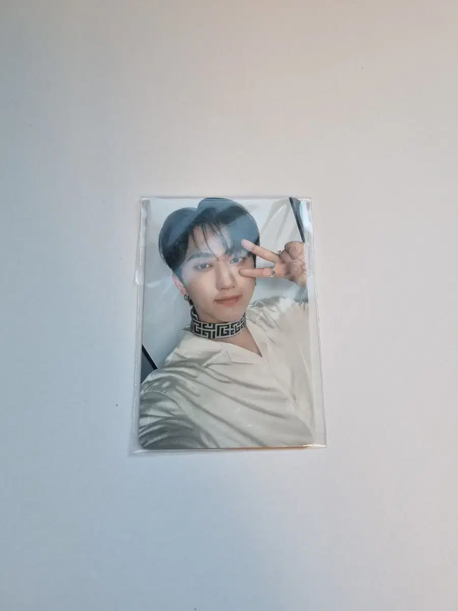 스키즈 제주 전시회 특전 창빈 포카 스트레이키즈 skzchangbin
