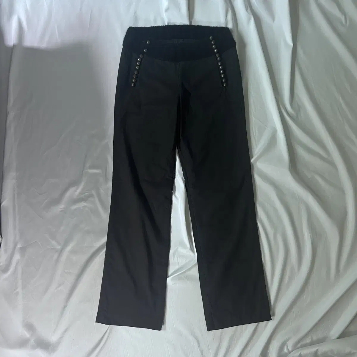 Sacai Knitted bootcut pants