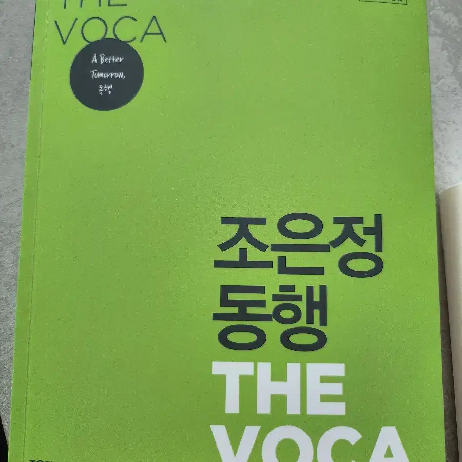 시대인재 조은정 영어단어책 동행 the voca 새상품