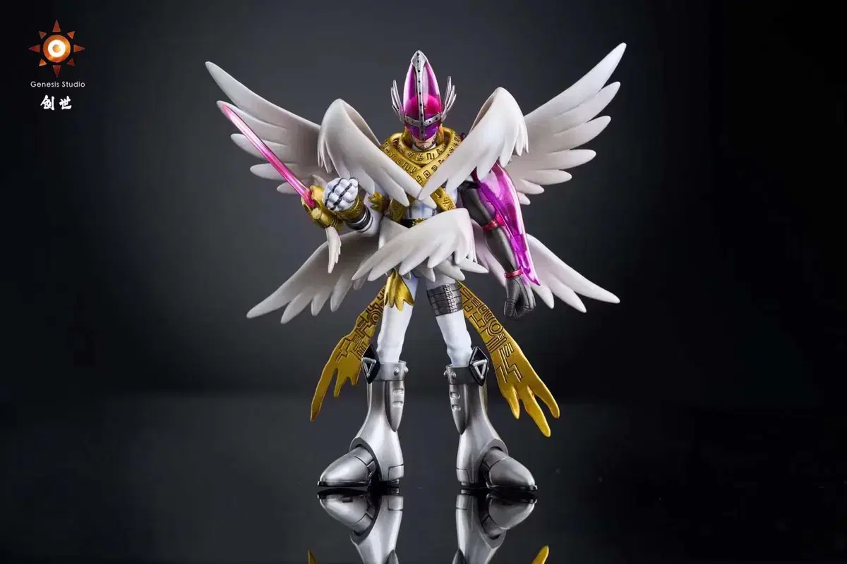 (Pre-Order)Genesis Holy Angelmon Resin Statue Digimon Resin Statues