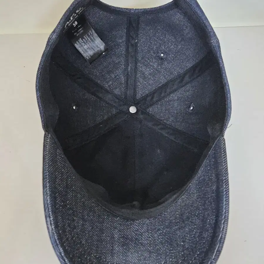 A.P.C. Charlie Baseball Cap Indigo