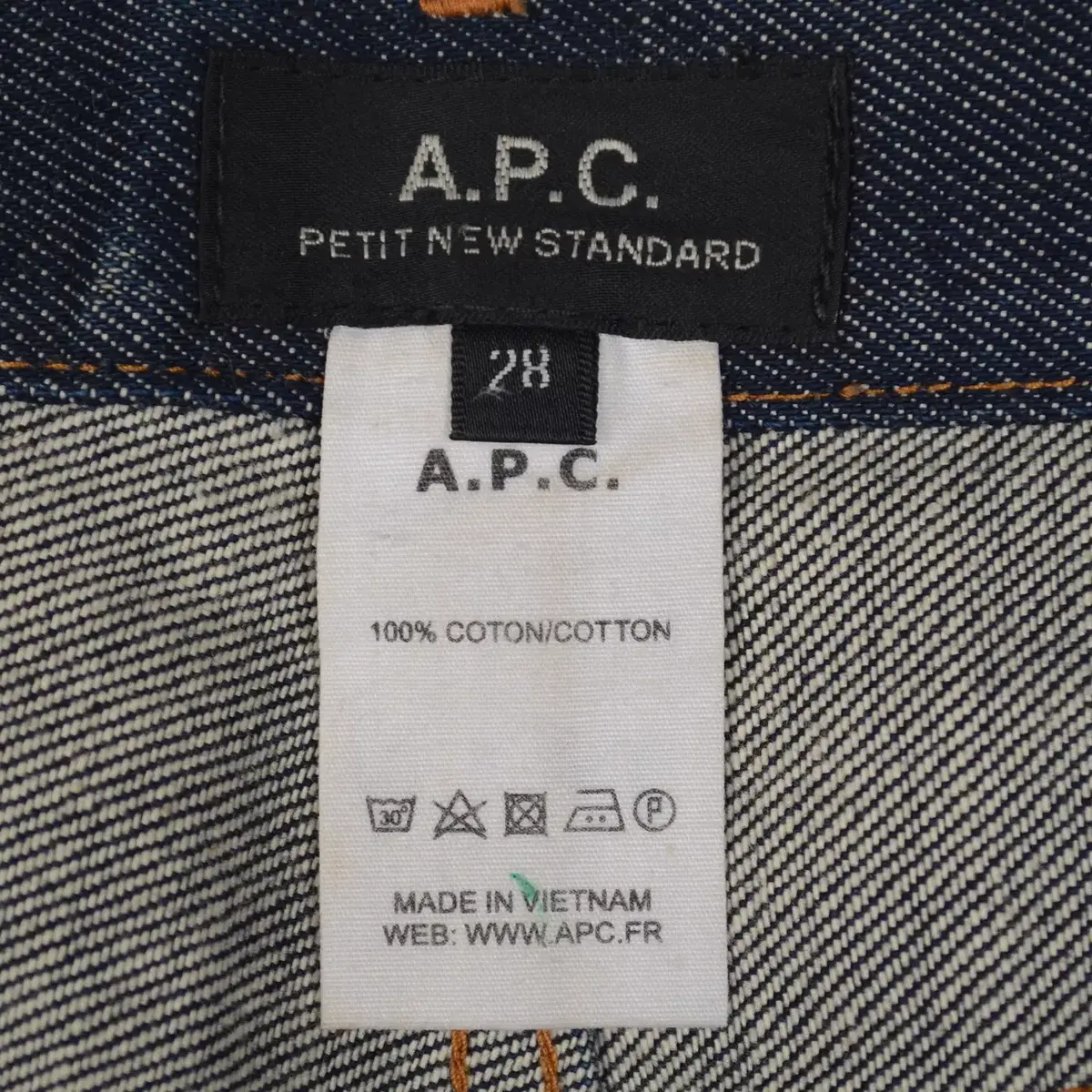 A.P.C. 청바지 남성28 슬림핏 데님 CB7003