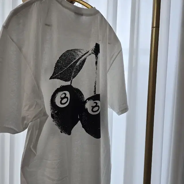 스투시 STUSSY Cherries Tee  XL  White