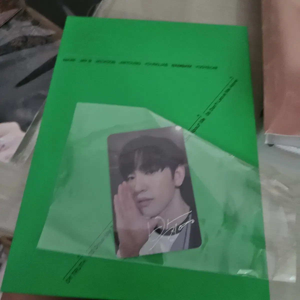 Got 7 album + jinyoung photocard