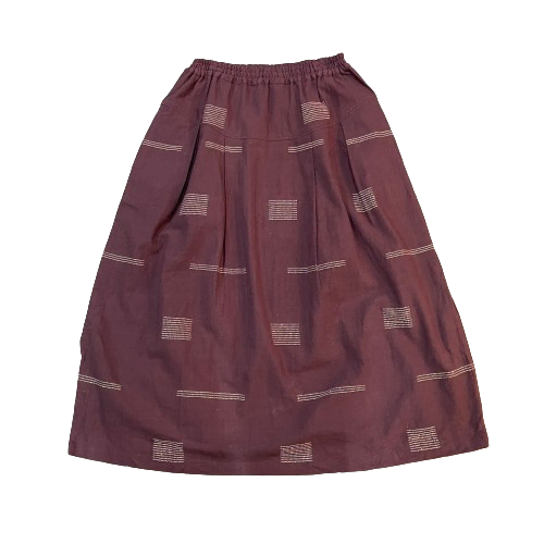 Oriental Mood Skirt [F] 빈티지 오리엔탈풍 밴딩 스커트