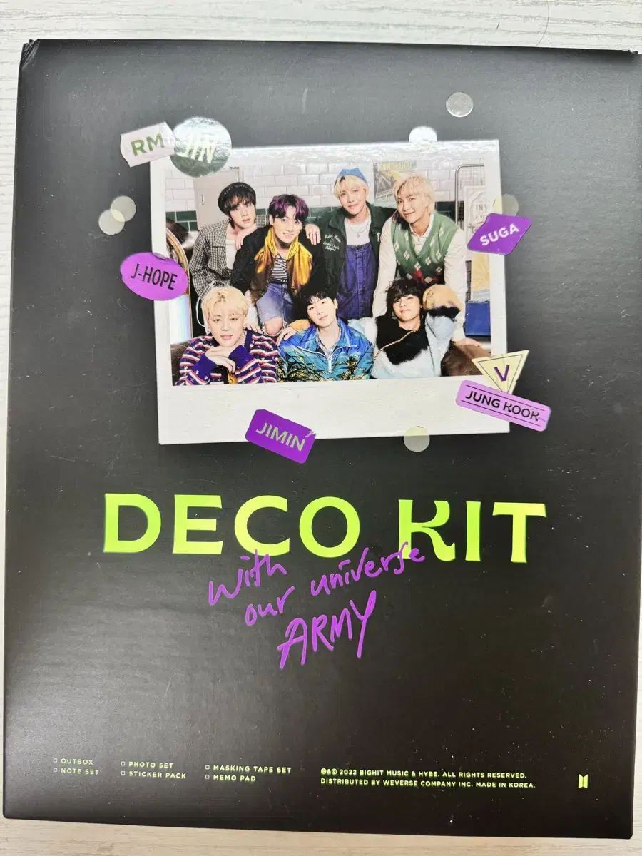 Bangtan Deco Kit