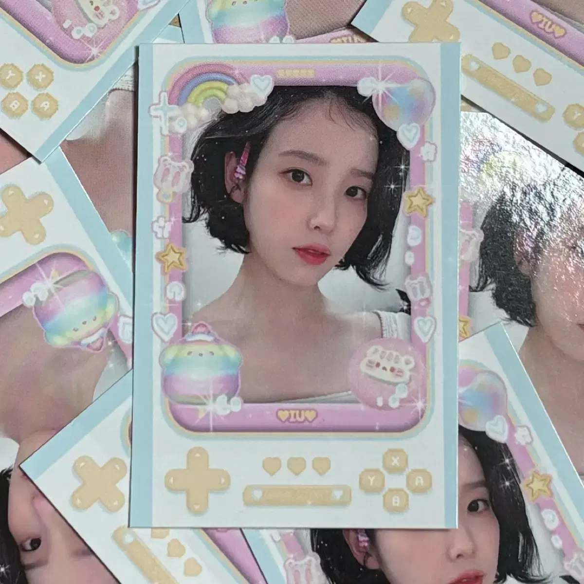 IU unofficial goods Fans sticker Unofficial goods