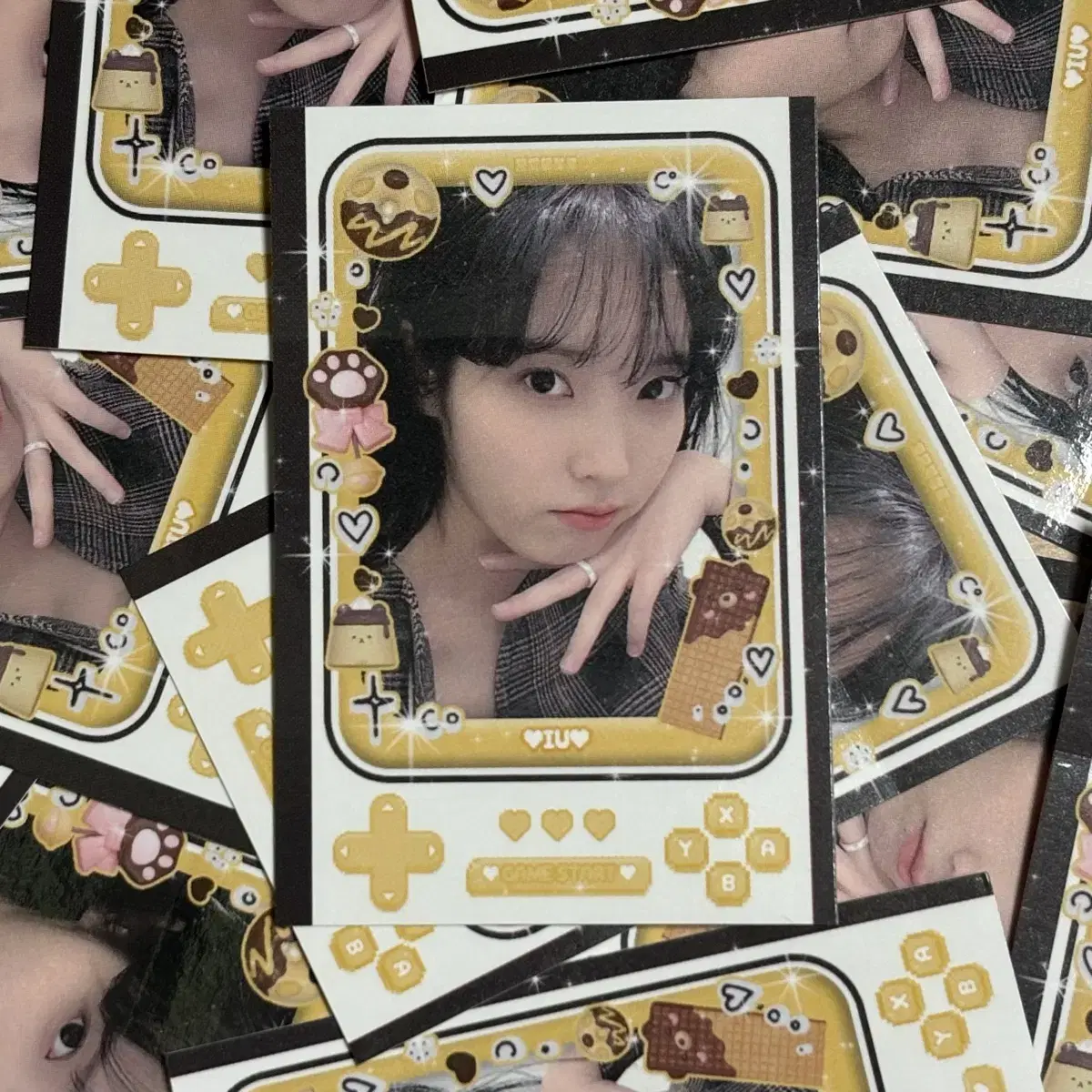 IU unofficial goods Fans sticker Unofficial goods