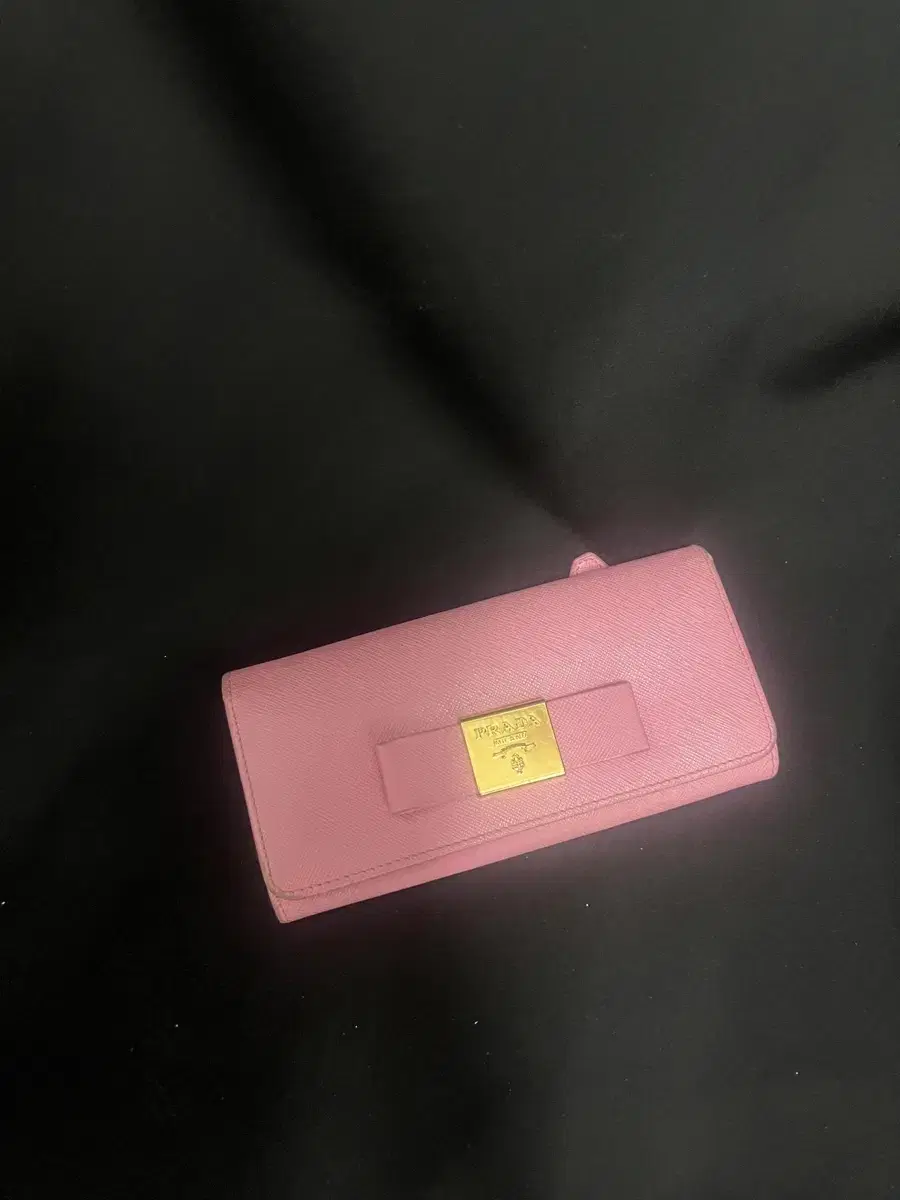 Prada Saffiano Pink Wallet