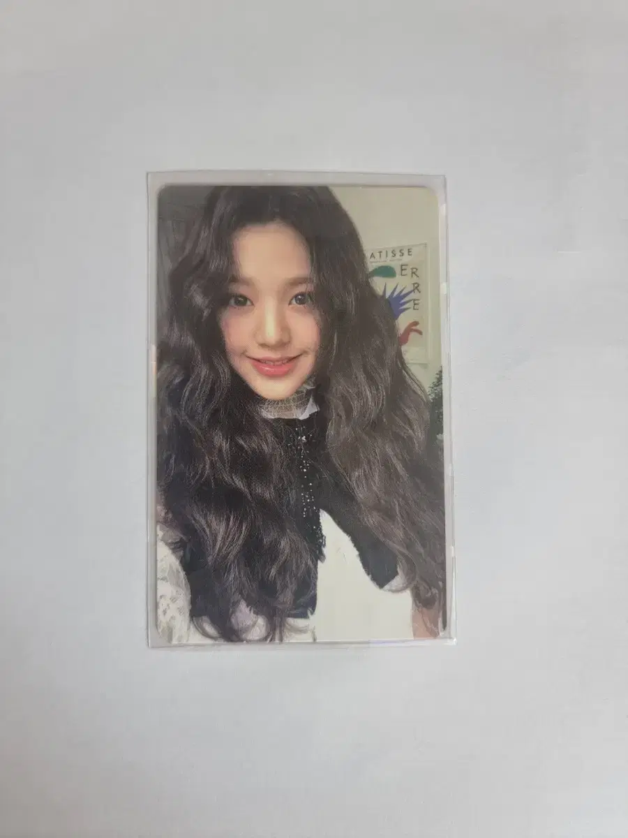 iz*one ive jang wonyoung lavianrose personal photocard