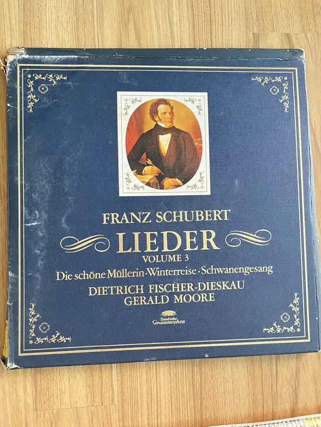 클래식 LP FRANZ SCHUBERT LIEDER volume 3