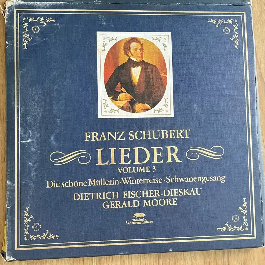 클래식 LP FRANZ SCHUBERT LIEDER volume 3