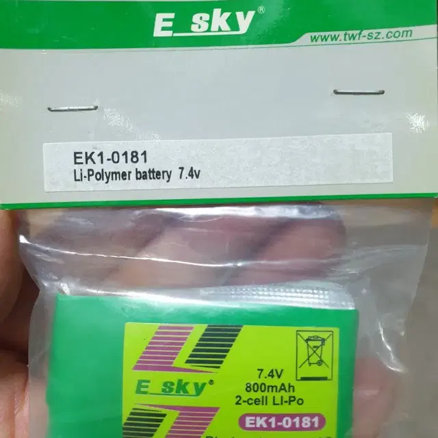 E-Sky EK1-0181 배터리