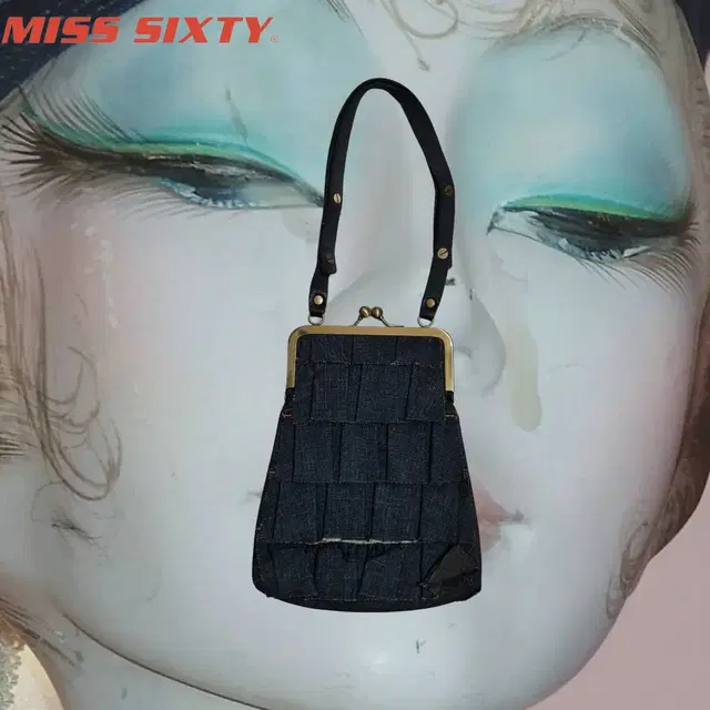 Miss Sixty y2k denim pleats Bag