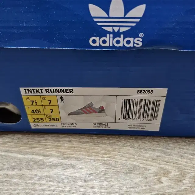 아디다스 이니키 운동화 adidas iniki runner 255